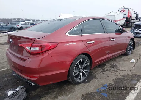 2015 Hyundai Sonata Se из США, поврежденный, VIN 5NPE24AF7FH017982